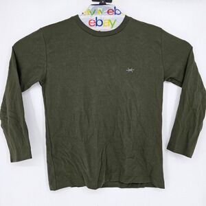 Texas Standard Shirt Mens Small‎ Standard Long Sleeve Tee Green Casual